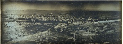 Jeruzalém: panoramatický pohled od Joseph Philibert Girault De Prangey