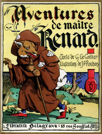 Obálka knihy "Les aventures de Maitre Renard" (tisk) od Joseph Porphyre Pinchon
