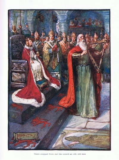 Z davu vystoupil starý, starý muž, 1910 od Joseph Ratcliffe Skelton