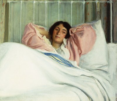 Portrét umělcovy manželky Edith, od Joseph Rodefer De Camp