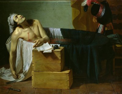 Smrt Marata, 1793 od Joseph Roques