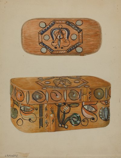Pa. Německá krabice, c. 1937. od Joseph Rothenberg