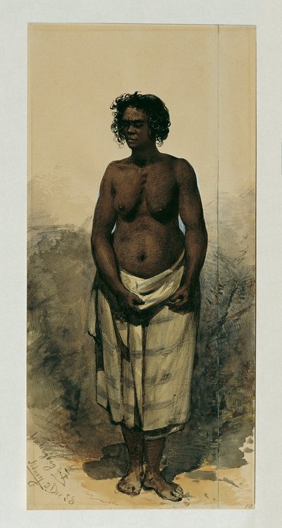 Domorodá žena z Wollongong (Wollongong), Austrálie od Joseph Selleny