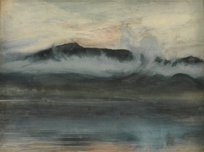 Coniston & Old Man (akvarel) od Joseph Severn
