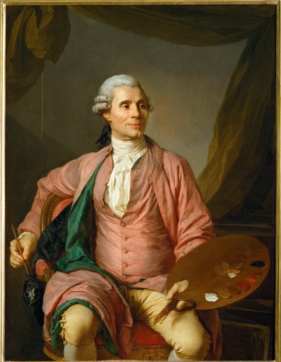 Joseph-Marie Vien, malíř ... od Joseph Siffred Duplessis