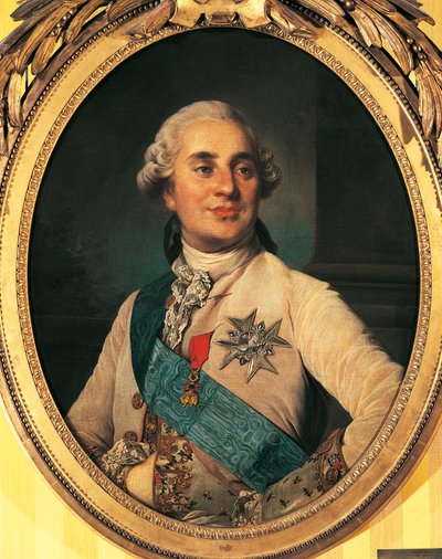 Ranskalaisen Ludvig XV:n muotokuva, joka tunnetaan rakastettuna (Versailles od Joseph Siffred Duplessis