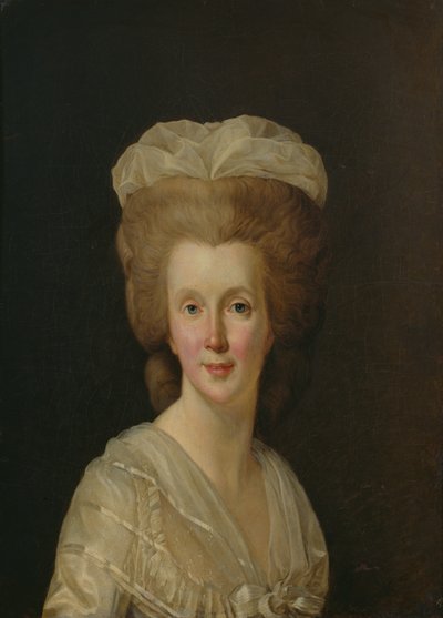 Portrét Madame Necker (1739-94) od Joseph Siffred Duplessis