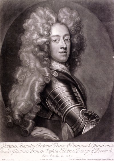 Jiří II., král Velké Británie, 1706 od Joseph Smith