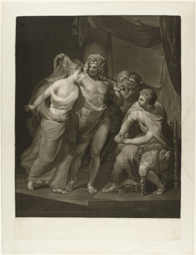 Hercules přivádí Alcestis zpět z podsvětí od Joseph Spiegl