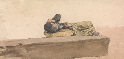 Chlapec vleže od Joseph Stannard