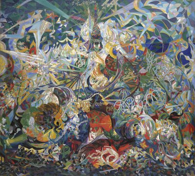 Bitva světel, Coney Island, Mardi Gras od Joseph Stella