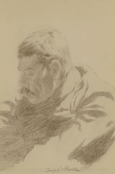 Odpočívající muž od Joseph Stella