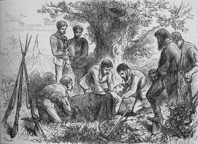 Eyreův pohřeb, c1880 od Joseph Swain