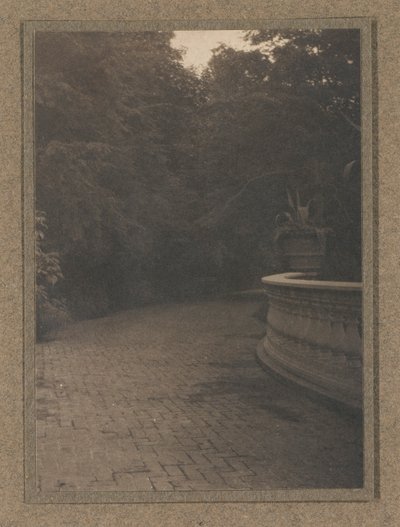 Scény v zahradě od Joseph T. Keiley