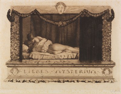 Ein Liebesmysterium, 1913. od Joseph Uhl