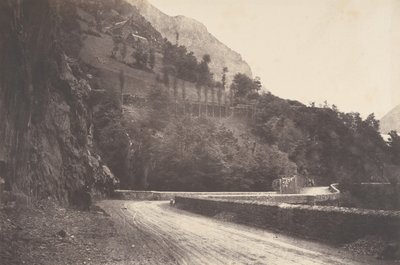 Cesta z Pierrefitte do Luz St Sauveur, 1853. od Joseph Vigier