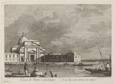 Dům Numi od Joseph Wagner after Canaletto