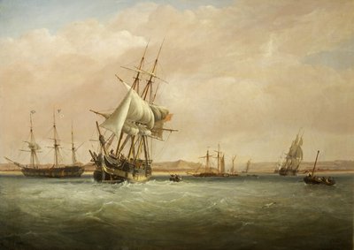 King Road and the Mouth of the Avon od Joseph Walter