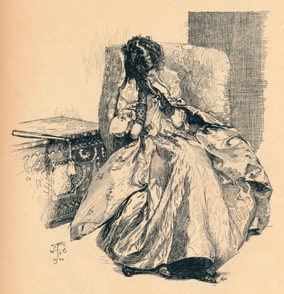 A Reverie, c1900 od Joseph Walter West