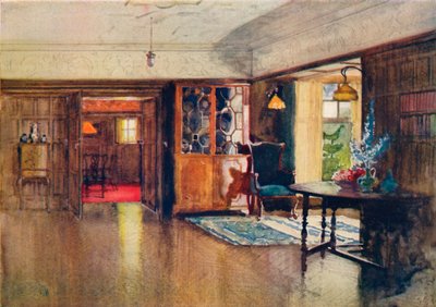 The Orchard, Harrow: The Dining Room, c1880-1903, 1903 od Joseph Walter West