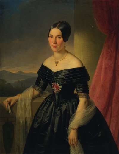 portrét dámy od Joseph Weidner