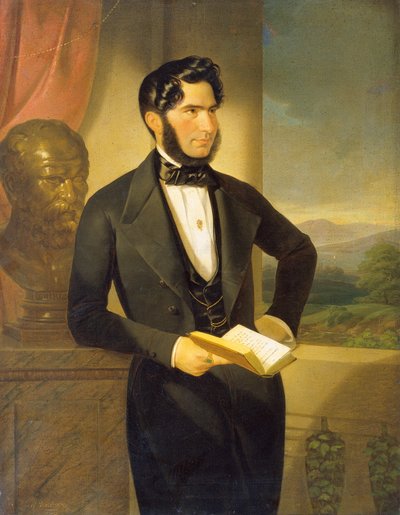 portrét gentlemana od Joseph Weidner
