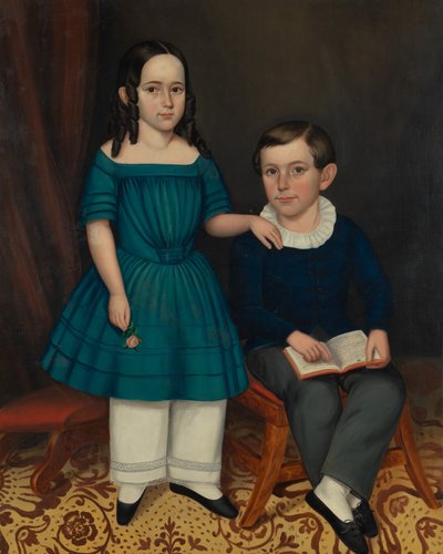 John a Louisa Stock, 1845. od Joseph Whiting Stock