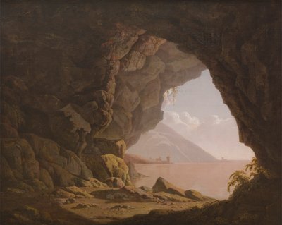 Cavern nedaleko Neapole od Joseph Wright of Derby