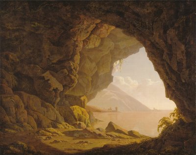 Jeskyně u Neapole od Joseph Wright of Derby