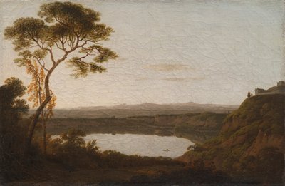 Jezero Albano od Joseph Wright of Derby