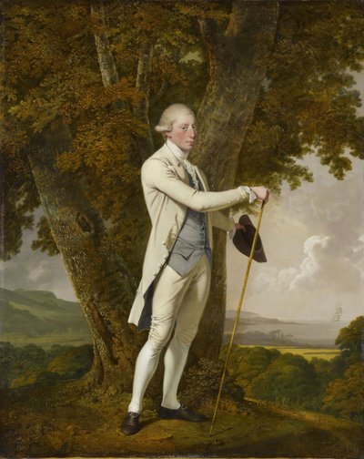 Portrét Johna Milnese od Joseph Wright of Derby