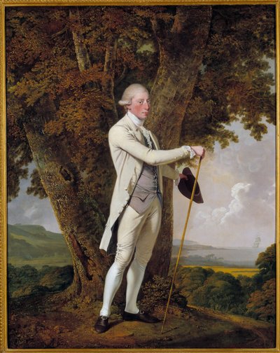 Portrét Johna Milnese od Joseph Wright of Derby