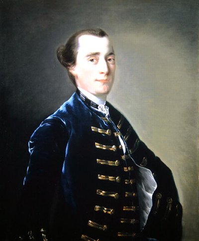 Portrét Sampson Copestake († 1781) Kirka Langleyho (olej na plátně) od Joseph Wright of Derby