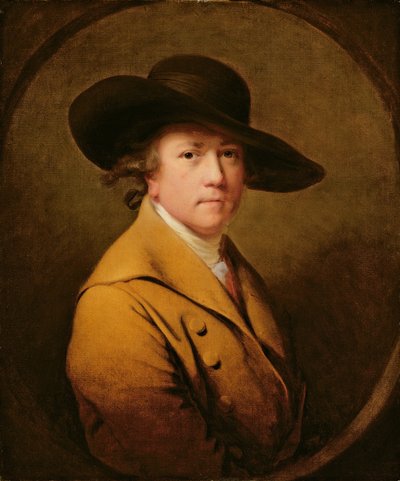 Autoportrét, cca 1780 (olej na plátně) od Joseph Wright of Derby