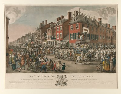 Průvod potravinářů z Philadelphie od Joseph Yeager