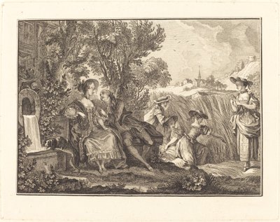 léto od Joseph de Longueil after Charles Eisen