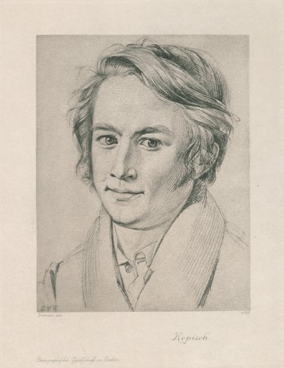 Portrét muže od Joseph von Fuhrich