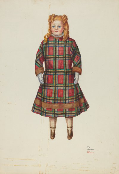 Panenka - Florencie, c. 1941 od Josephine C. Romano