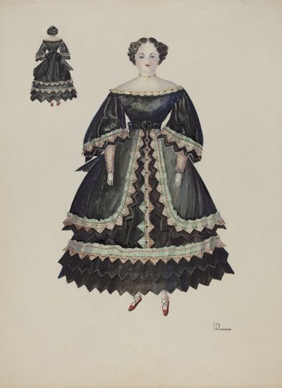 Panenka - Minerva Pratt, c. 1937. od Josephine C. Romano