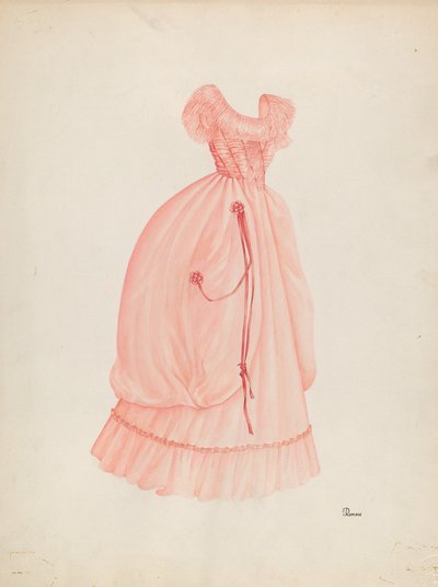Šaty, c. 1940. od Josephine C. Romano