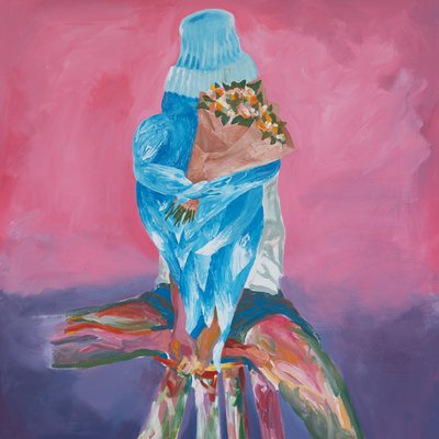 Chasing Love, 2023 (akryl na plátně) od Josephine Henning