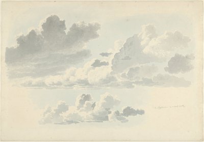 Cloudové studie od Josephus Augustus Knip