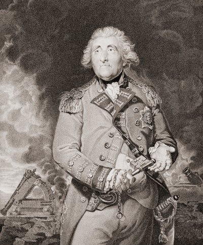 George Augustus Elliott, lord Heathfield od Joshua (after) Reynolds