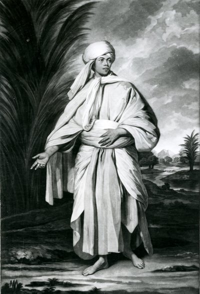 Omai, vyryl John Jacobe od Joshua (after) Reynolds