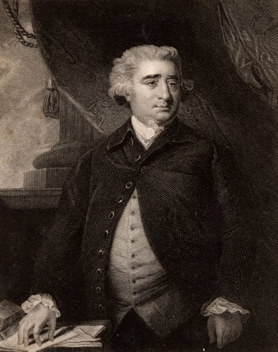 Portrét Charlese Jamese Foxe od Joshua (after) Reynolds
