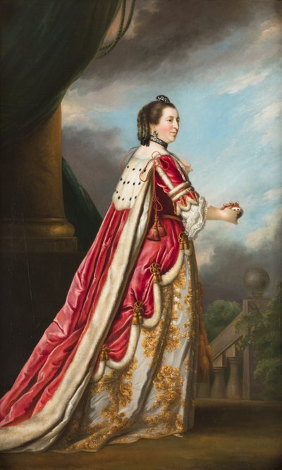 Portrét Alžběty, vévodkyně z Northumberlandu (olej na plátně) od Joshua (after) Reynolds