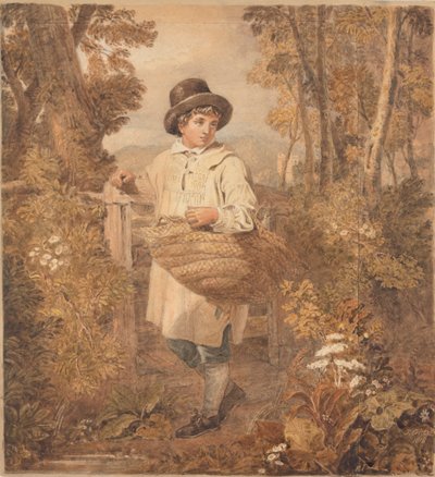 Mladý dřevorubec od Joshua Cristall