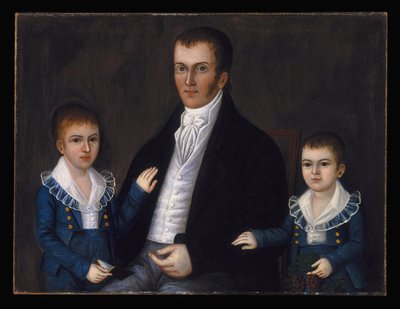 John Jacob Anderson a synové, John a Edward od Joshua Johnson
