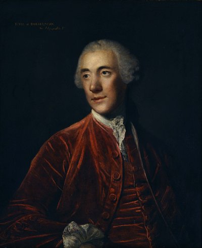 Portrét Roberta Darcyho, 4. hraběte z Holderness. od Joshua Reynolds