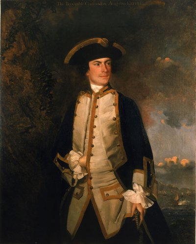 Komodor Augustus Keppel (1725-1786) od Joshua Reynolds